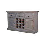 Acid - Wine Storage Unit - Gray Ash - Furniture Home Direct