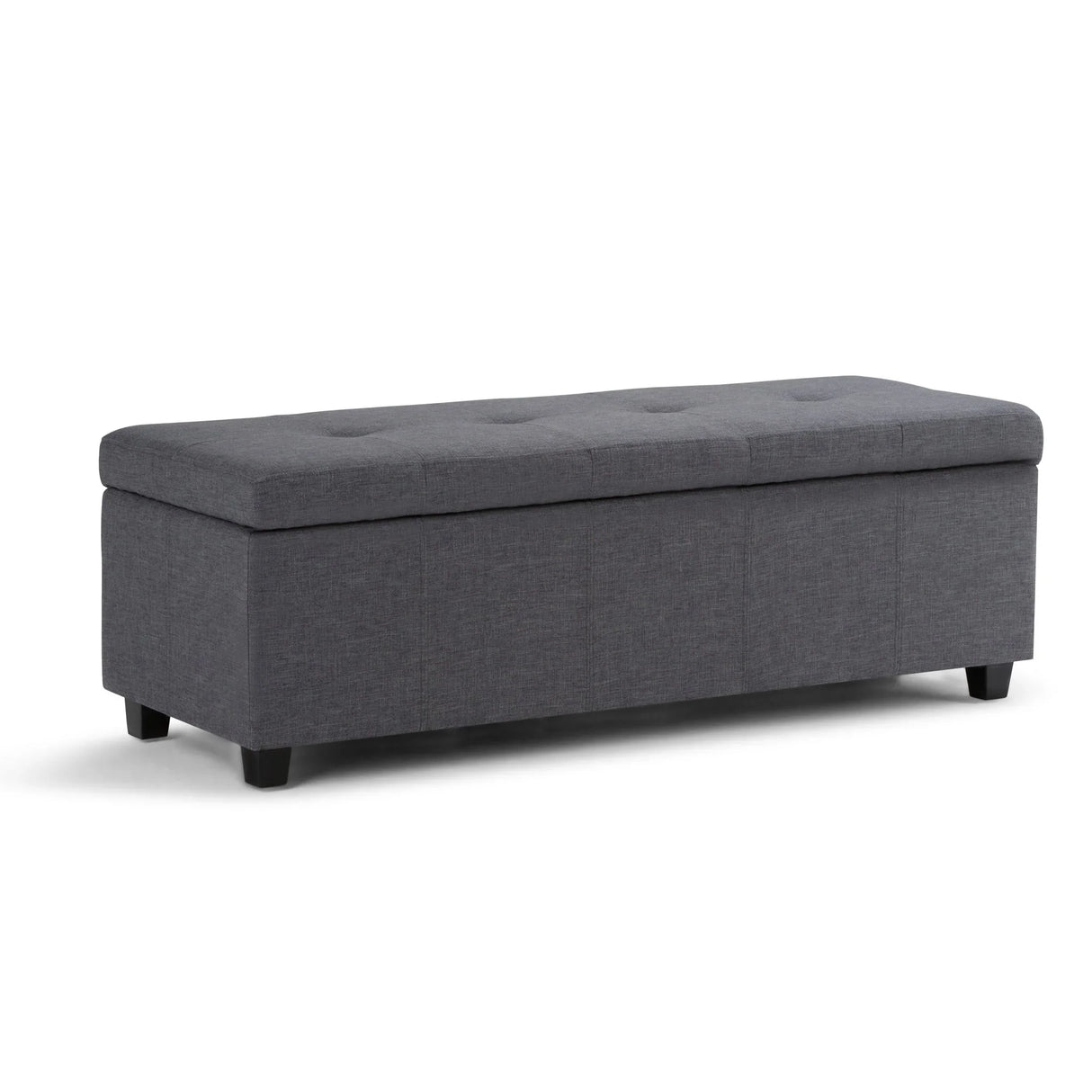 Castleford - Contemporary Storage Ottoman - Furniture Home Direct