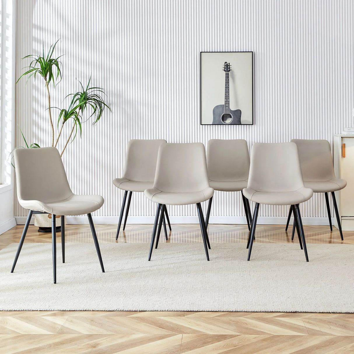 Modern Medieval Style Restaurant Cushioned Chairs With Suede Backrests - Furniture Home Direct