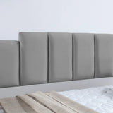 Daybed With Trundle Velvet Contemporary Twin Size Grey - Furniture Home Direct