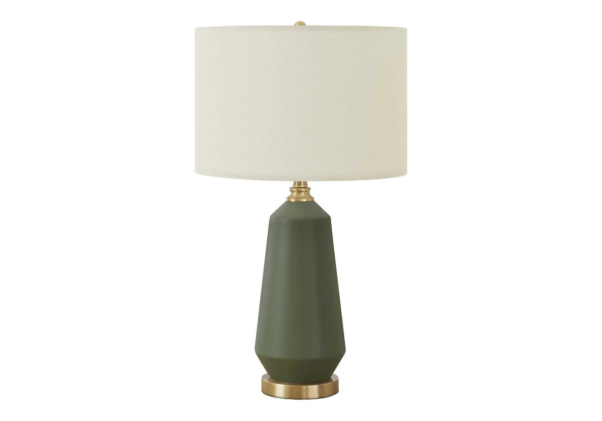 Lighting, Table Lamp, Green Ceramic, Contemporary - Green - Furniture Home Direct