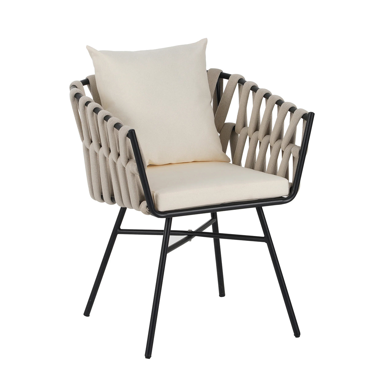 Outdoor 7 Piece DIning Set - Beige - Furniture Home Direct