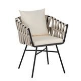 Outdoor 7 Piece DIning Set - Beige - Furniture Home Direct