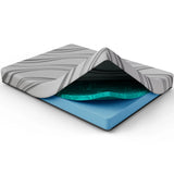 Bib Nl - 8" Pro Gel Foam Firm Mattress - Furniture Home Direct