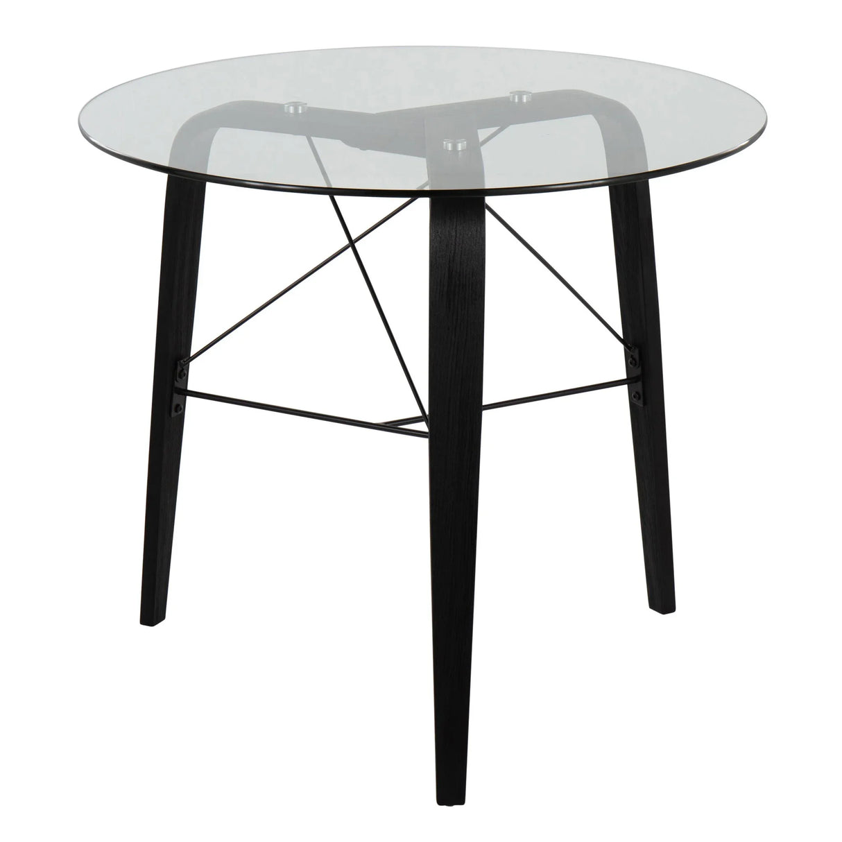 Trilogy - Contemporary Round Dinette Table - Furniture Home Direct