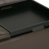 Avalon - Square Coffee Table, Storage Ottoman - Furniture Home Direct