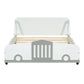 Car Shaped Platform Bed With Wheels - Furniture Home Direct