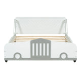 Car Shaped Platform Bed With Wheels - Furniture Home Direct