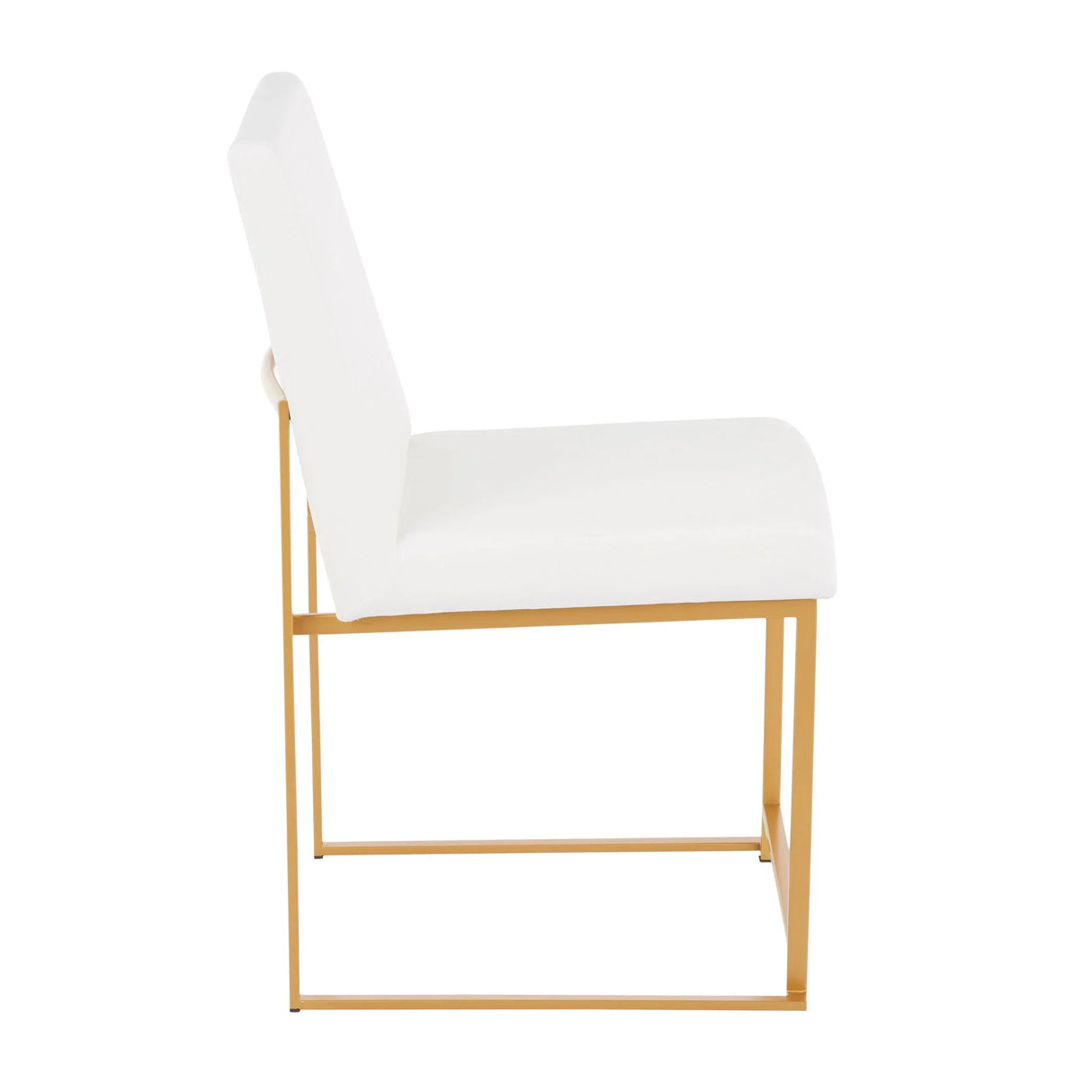 Fuji - Contemporary Stylish Frame, High Back Dining Chair (Set of 2) - Furniture Home Direct
