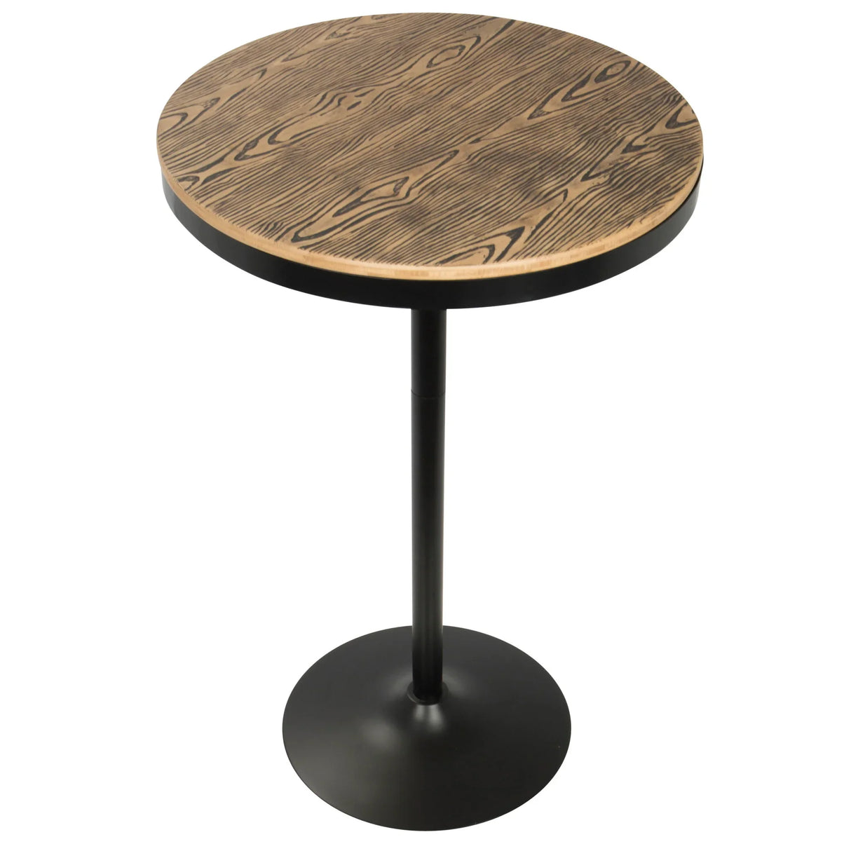 Dakota - Industrial Adjustable Bar Dinette Table - Furniture Home Direct