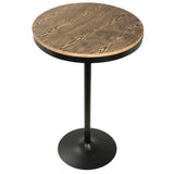 Dakota - Industrial Adjustable Bar Dinette Table - Furniture Home Direct