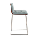 Mason Mara - Contemporary Fixed Height Counter Stool (Set of 2) - Furniture Home Direct