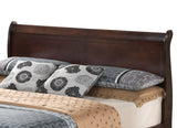 Sleigh Bed With Low Footboard - Furniture Home Direct