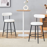 Fashionable Ergonomic High Legged Bar Chairs (Set of 2) - Furniture Home Direct