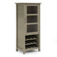 Avalon - High Storage, Wine Rack Cabinet - Furniture Home Direct
