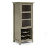 Avalon - High Storage, Wine Rack Cabinet - Furniture Home Direct