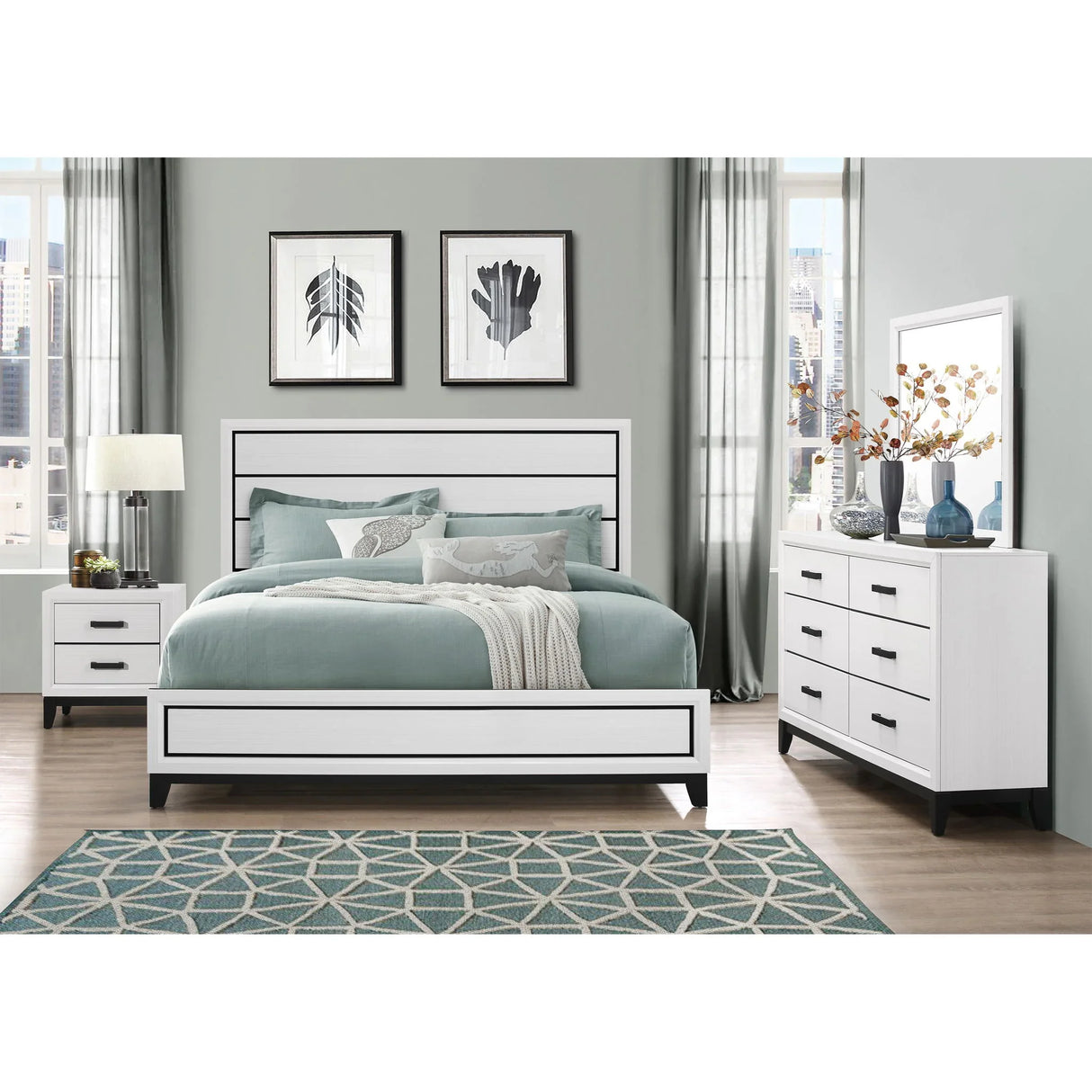 Mirage - 5 Piece Bedroom Set - Furniture Home Direct