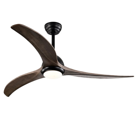 Indoor Outdoor Ceiling Fan With Light With Remote Control, Noiseless Reversible Motor, 6 Speed, 3 Color - Furniture Home Direct
