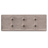 Shay - Large Square Coffee Table Storage Ottoman Mid-Century Style - Furniture Home Direct