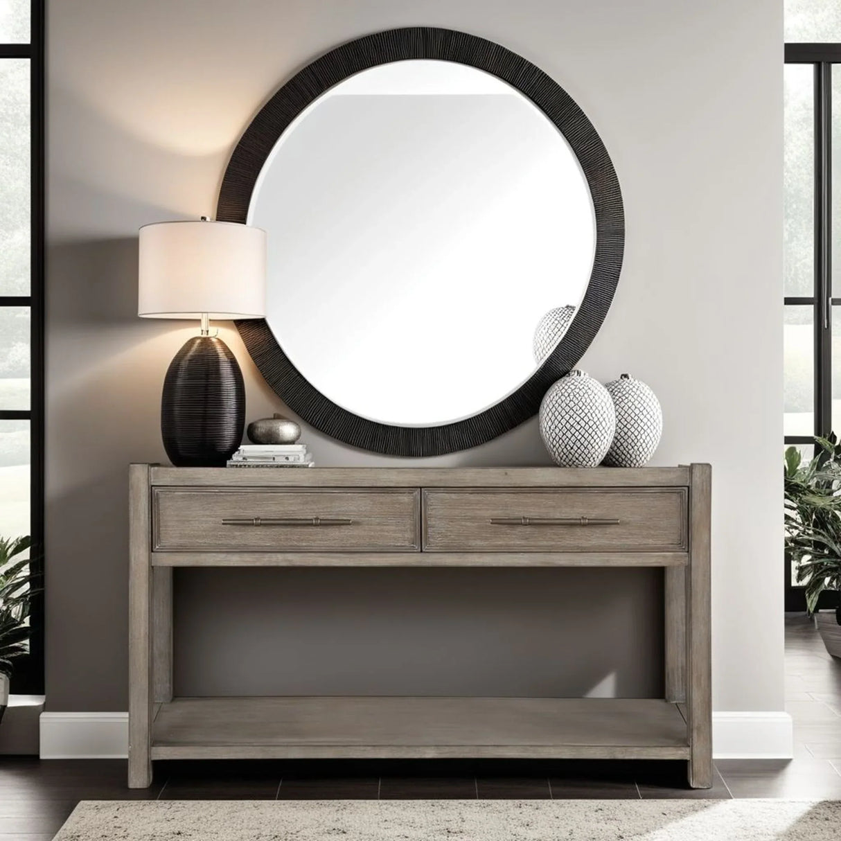 Cypress Lane - Console Table - White Oak - Furniture Home Direct