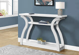 Accent Console Table For Entryway, Unique Curved Design - Furniture Home Direct