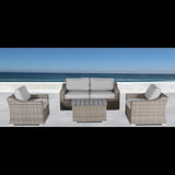 Stylish Sofa Seating Group With Cushions Perfect For Outdoor Gatherings - Furniture Home Direct