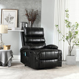 Cozy Electric Power Lift Recliner Chair Sofa For Elderly With Vibration Massage And Lumbar Heat - Furniture Home Direct