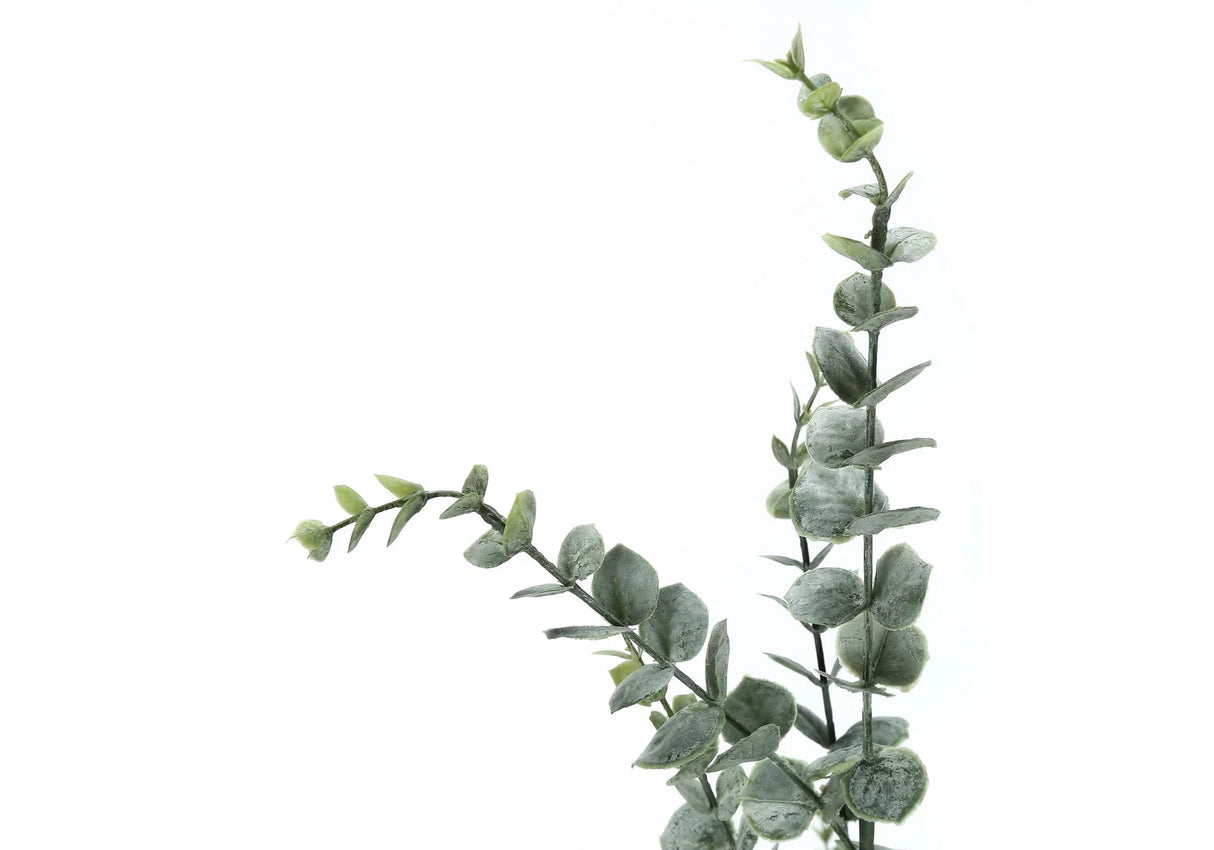 44" Tall, Artificial Plant, Eucalyptus Tree, Indoor, Faux, Fake, Floor, Greenery, Potted, Real Touch, Decorative - Green / Black - Furniture Home Direct