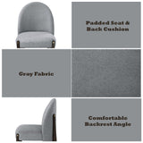 Clayten - Dining Chair (Set of 2) - Gray - Furniture Home Direct