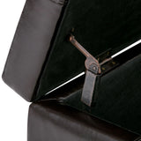 Kingsley - Upholstered Large Storage Ottoman - Furniture Home Direct