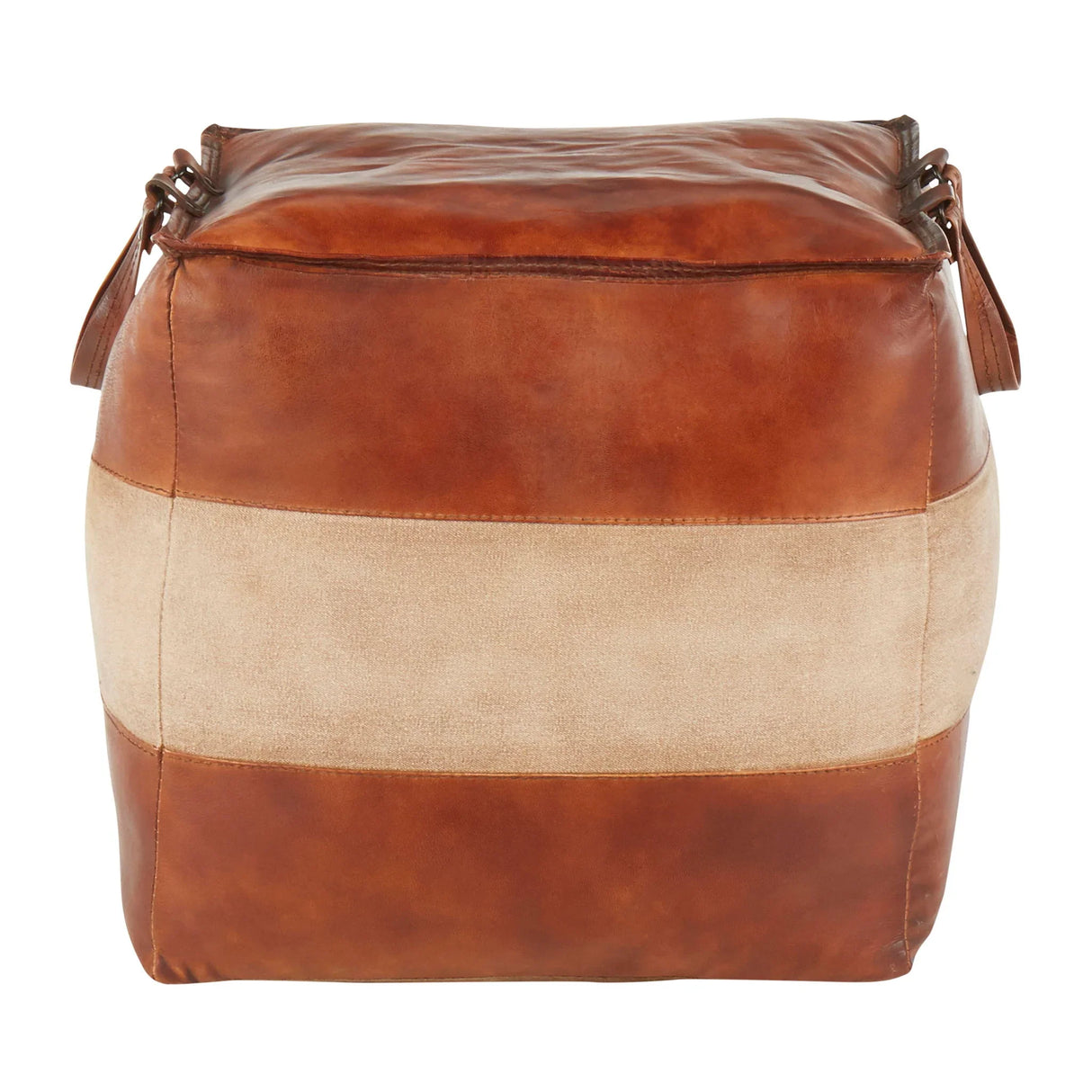 Cobbler - Industrial Pouf - Furniture Home Direct