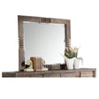 Andria - Reclaimed Mirror - Oak - Furniture Home Direct