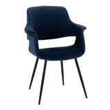 Vintage Flair - Glam, Art Deco Chair (Set of 2) - Furniture Home Direct