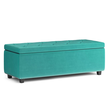 Hamilton - Upholstered Storage Ottoman - Furniture Home Direct