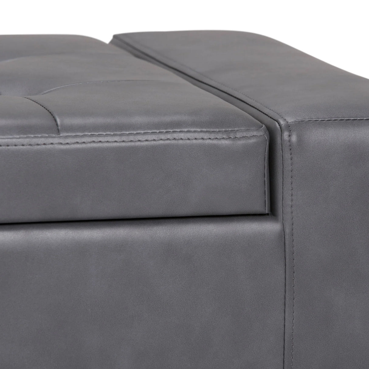 Laredo - Contemporary Large Storage Ottoman - Furniture Home Direct