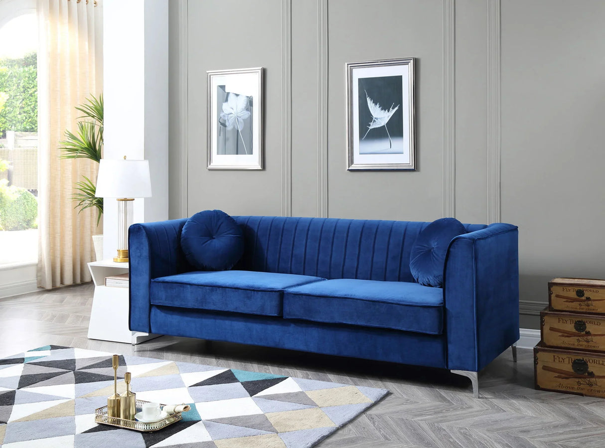 Delray - Micro Suede Sofa - Furniture Home Direct