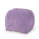 Spongy Microfiber Square Pouf Soft Seating - Furniture Home Direct