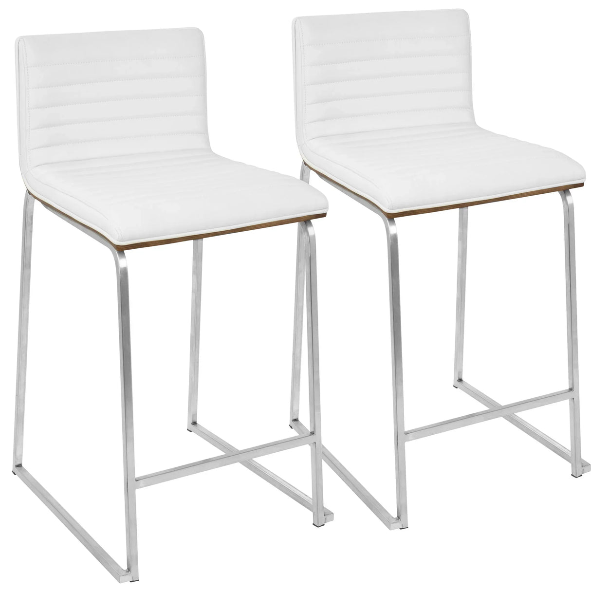 Mara - Contemporary Elegant Design Counter Stool (Set of 2) - Furniture Home Direct