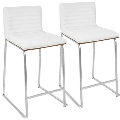 Mara - Contemporary Elegant Design Counter Stool (Set of 2) - Furniture Home Direct