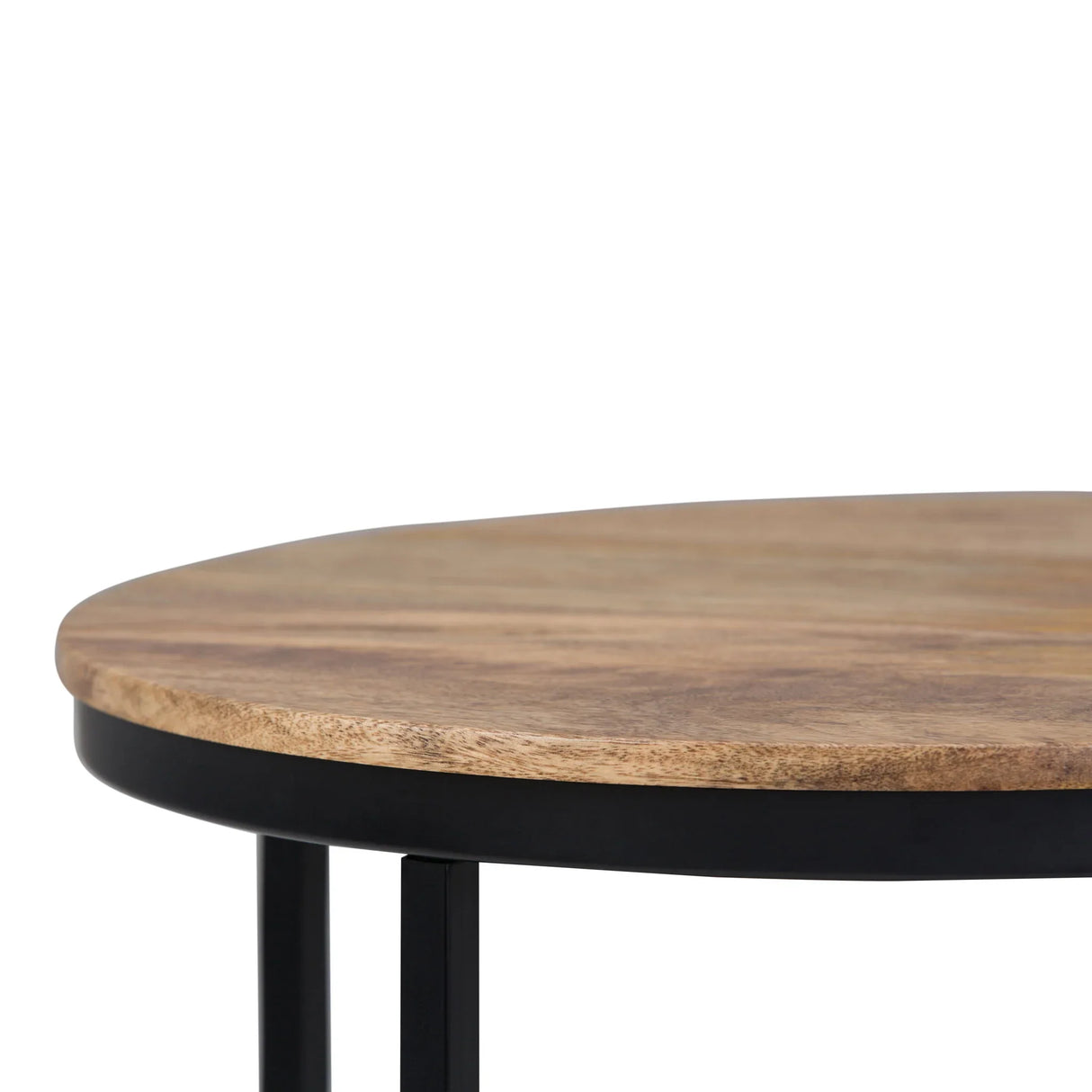 Jenna - Handcrafted Round Side Table - Furniture Home Direct