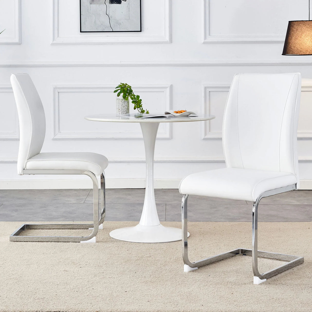 Luxury Simple Arch Chair, High Resilience With Metal Legs - Furniture Home Direct