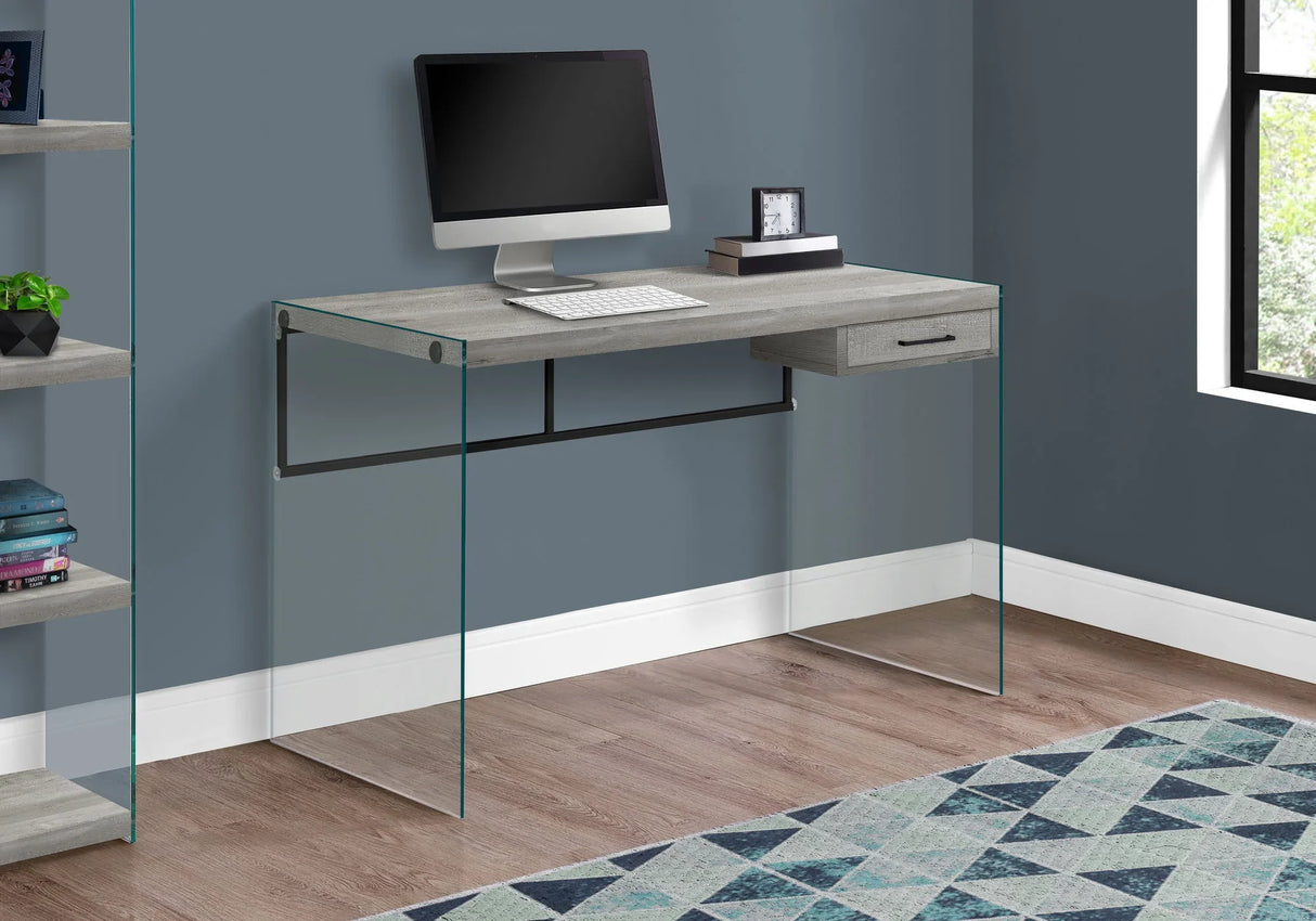 Contemporary Design Computer Desk For Home Office, Storage Drawers - Furniture Home Direct