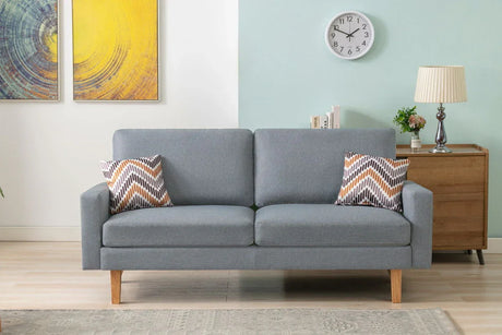 Bahamas - Minimalistic Sofa With 2 Throw Pillows - Furniture Home Direct