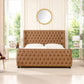 Brooklyn - Tufted Panel Bed Headboard And Footboard Set - Furniture Home Direct