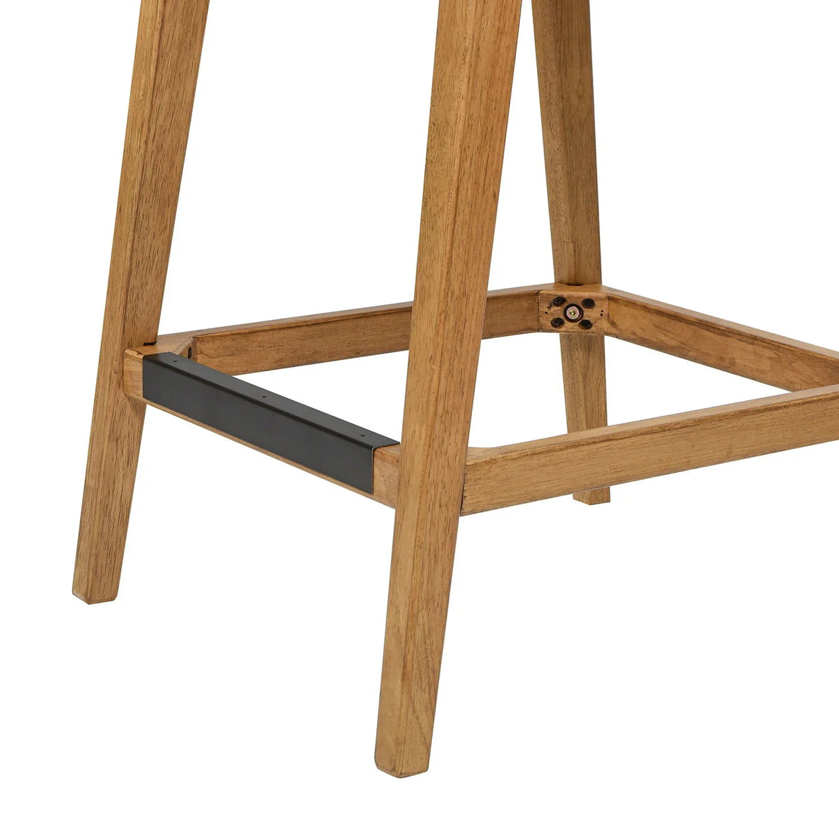 Pierre - Farmhouse Saddle Kitchen Island Counter Stool With Back - Sunkissed Beige Leather / Natural - Furniture Home Direct