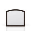 Elegant Design Mirror - Dark Cherry - Furniture Home Direct