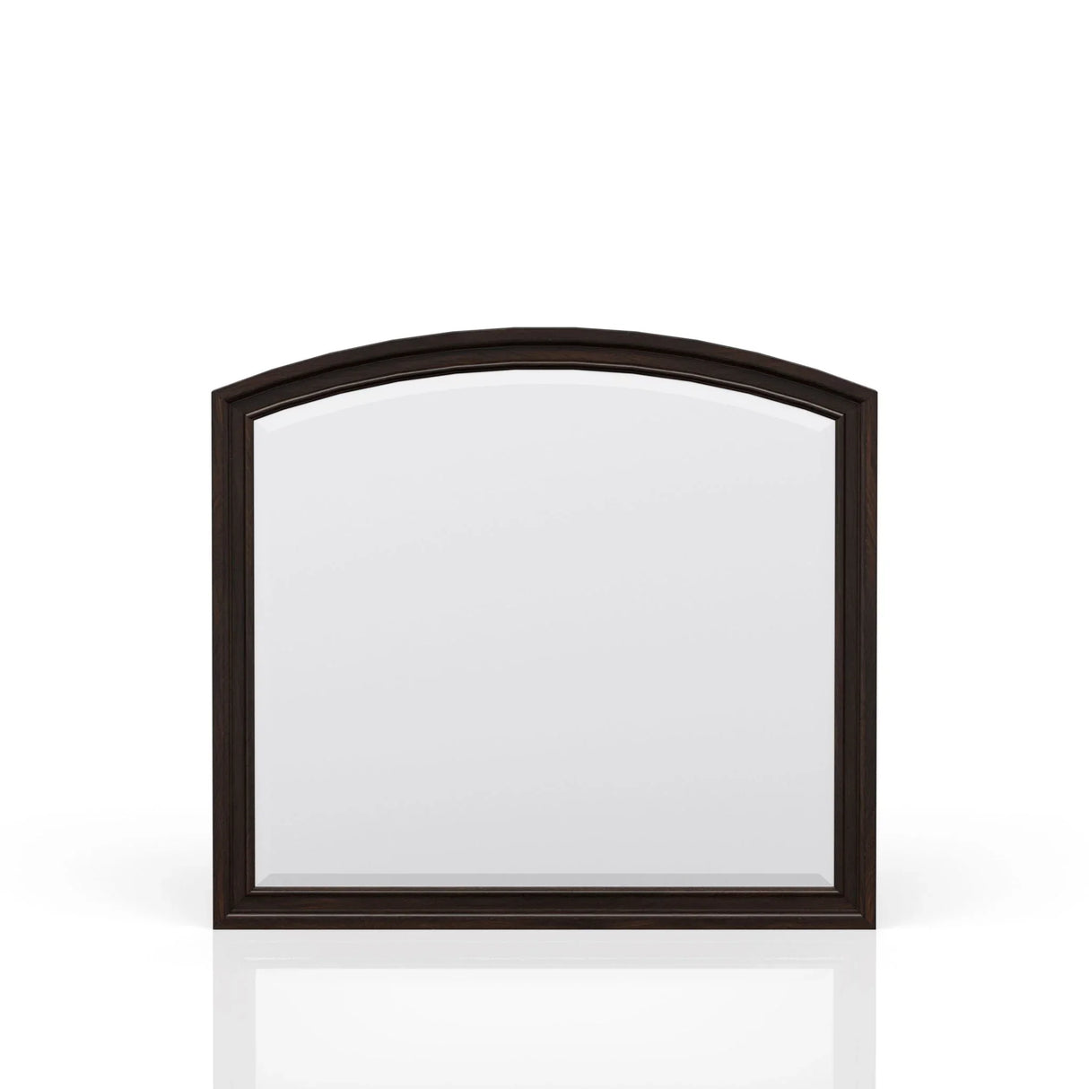 Elegant Design Mirror - Dark Cherry - Furniture Home Direct