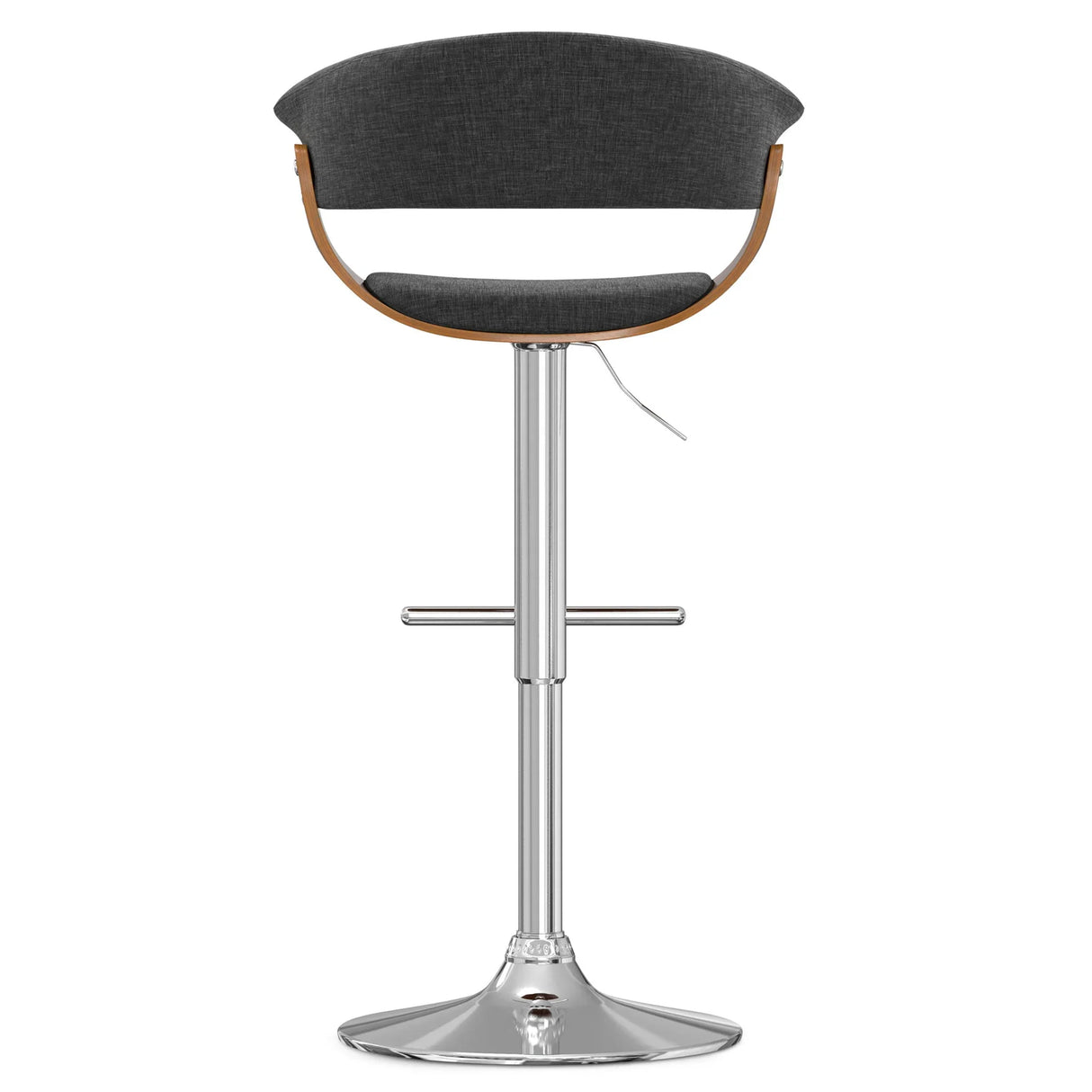 Sheldon - Upholstered Adjustable Swivel Bar Stool - Furniture Home Direct