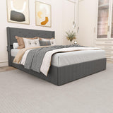 Bed With Gas Lift Storage, USB Ports - Furniture Home Direct