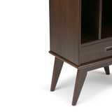 Draper - Mid Century Wide Bookcase And Storage Unit - Furniture Home Direct